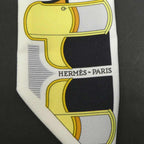 Hermes Scarf Twirly Scarves White — view 8