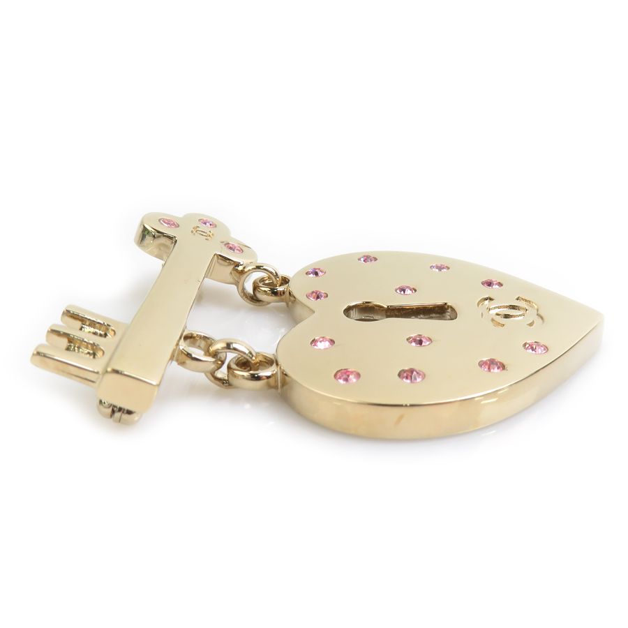 Chanel Brooch Heartlock & Key — view 2