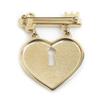 Chanel Brooch Heartlock & Key — view 6