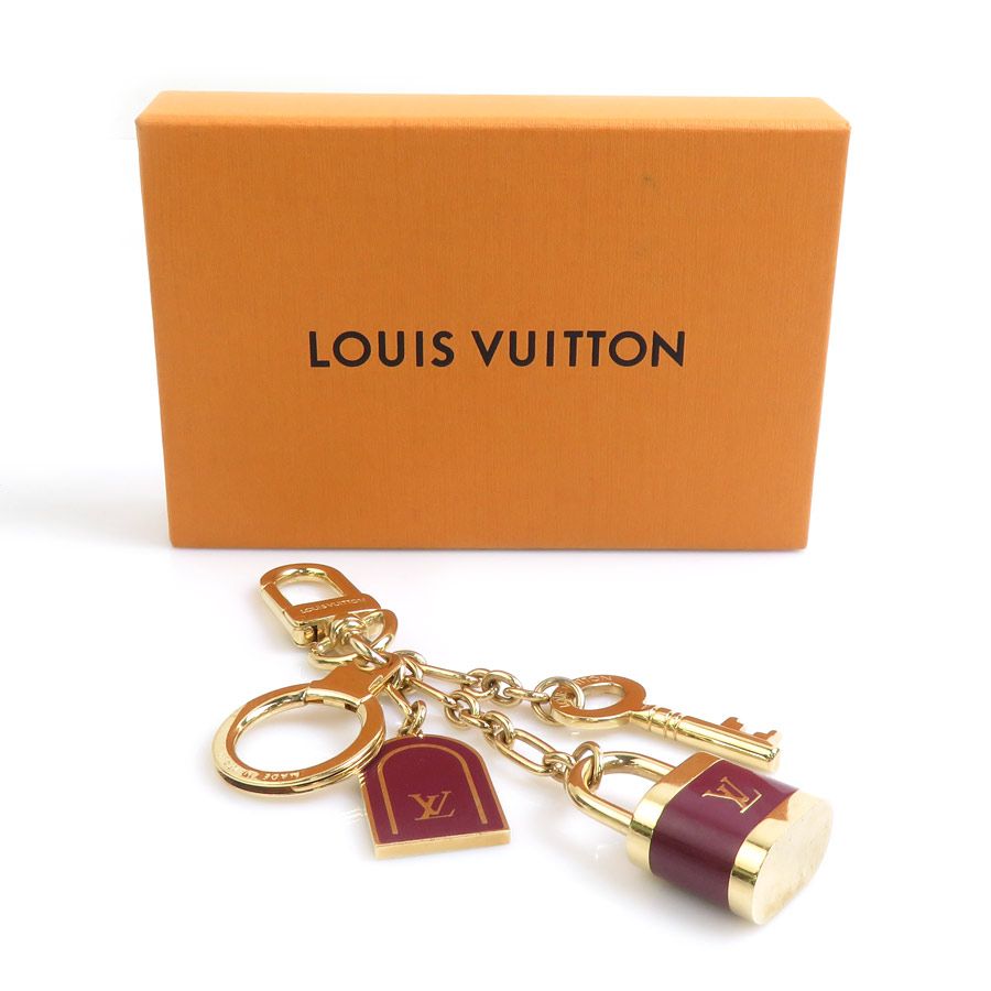 Hermes Key Ring Charm Porte Cles LV Facet — view 9
