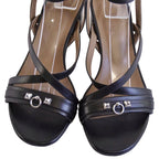 Hermes Sandals Strap Collier de Chien Leather Shoes — view 3