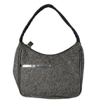 Prada Tote Bag Wool Gray