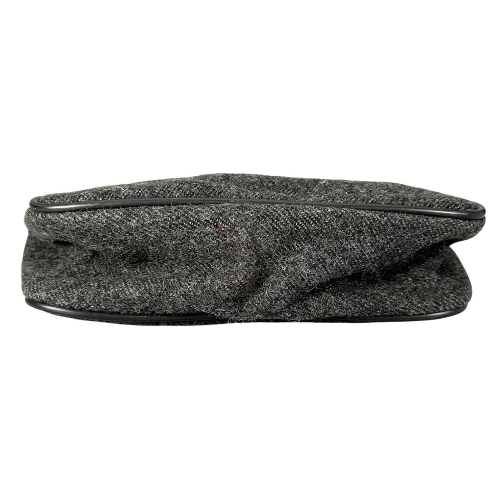 Prada Tote Bag Wool Gray — view 4