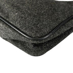 Prada Tote Bag Wool Gray — view 8