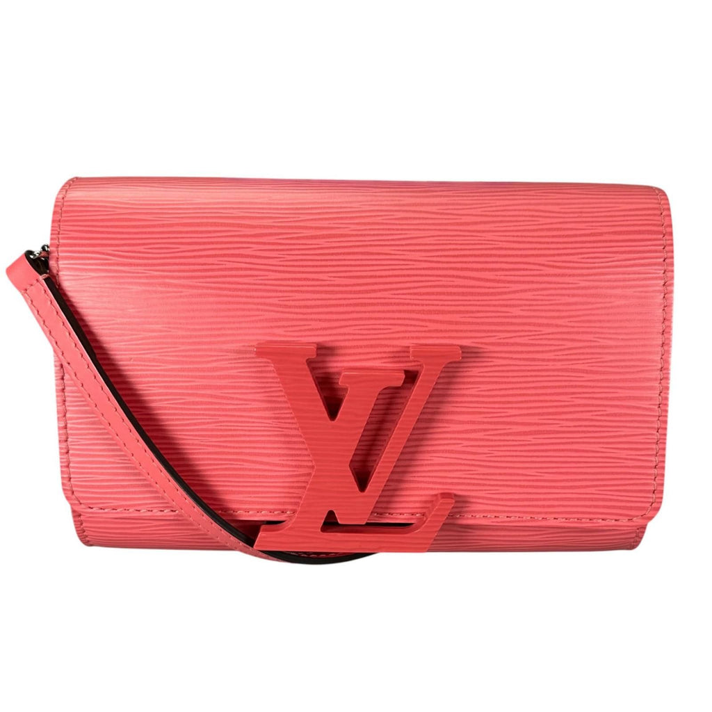 Louis Vuitton Pochette Louise PM Shoulder Bag Epi Leather Pink