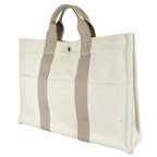 Hermes New Full Toe MM Handbag Cotton Beige — view 2