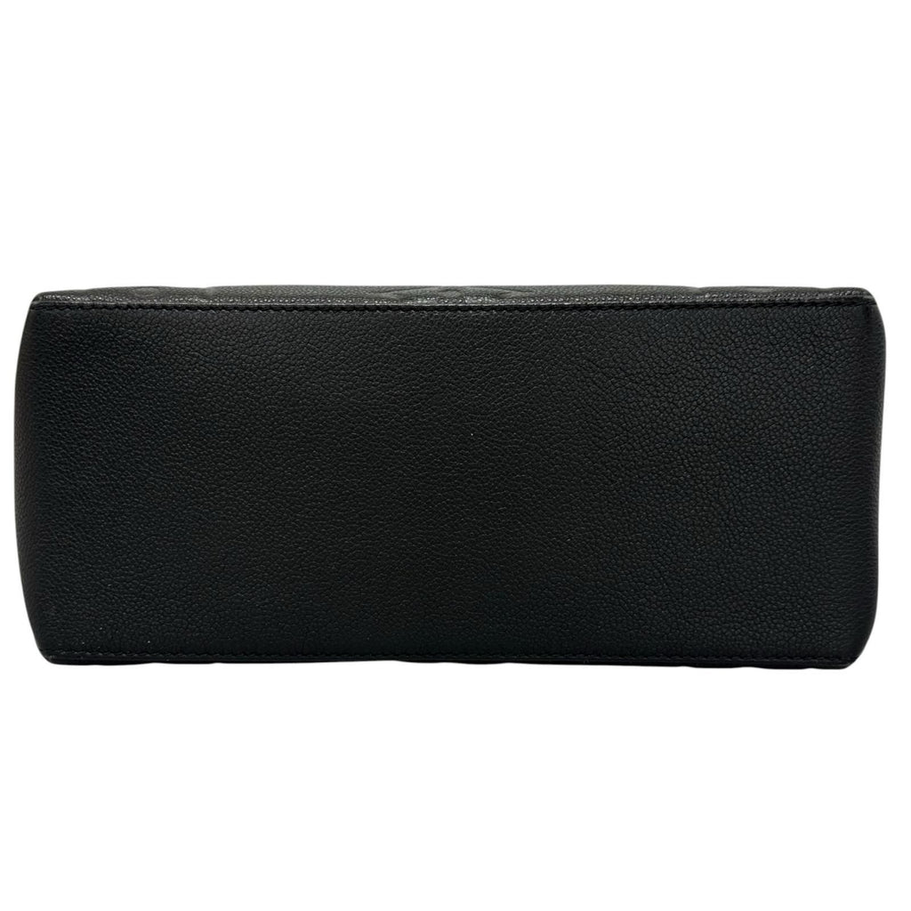 Louis Vuitton Petit Palais PM Handbag Monogram Empreinte Black — view 4