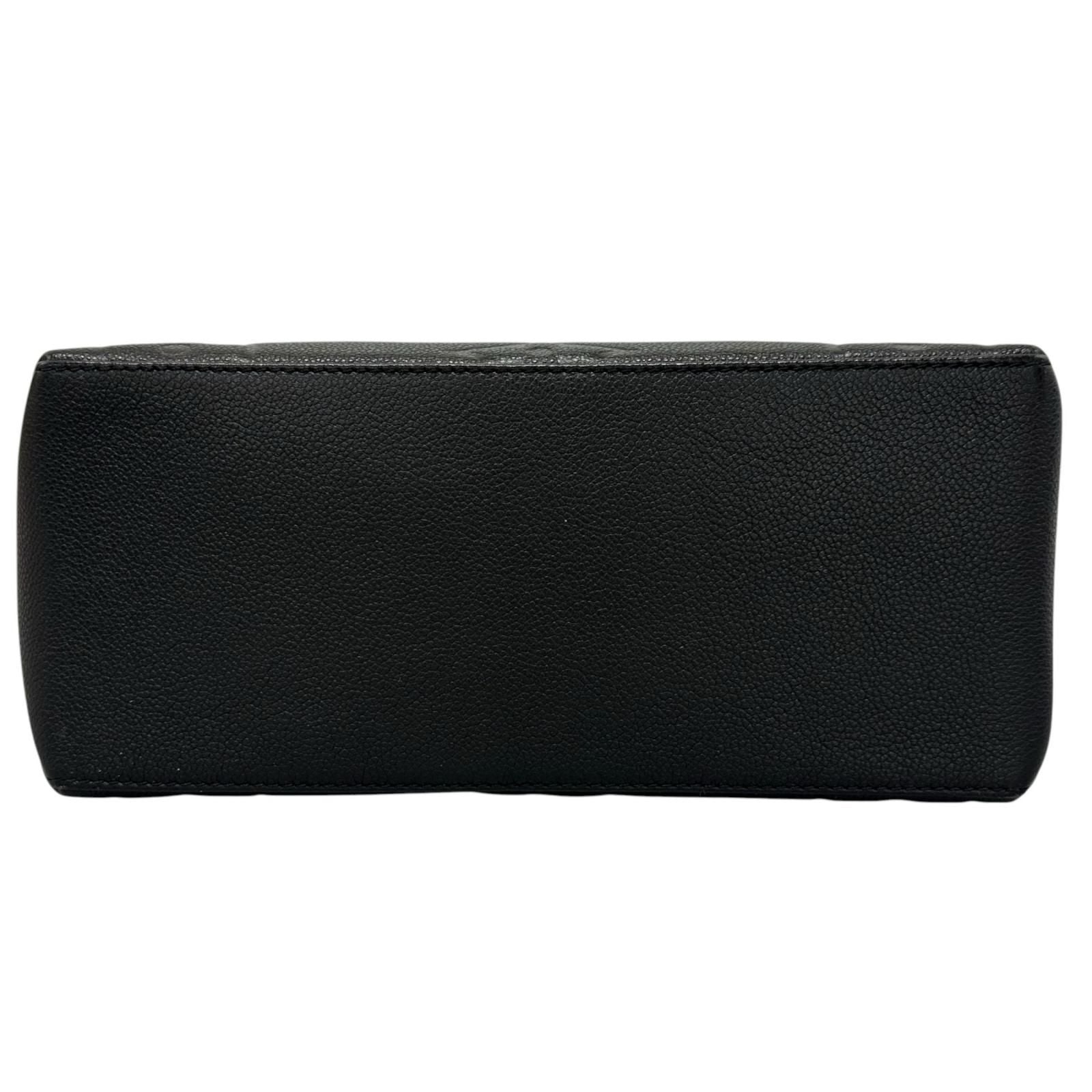 Louis Vuitton Petit Palais PM Handbag Monogram Empreinte Black — view 4