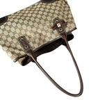 Gucci Sherry Line Princy Tote Bag GG Canvas Beige — view 5