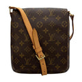 Louis Vuitton Musette Salsa Shoulder Bag Monogram Canvas Brown