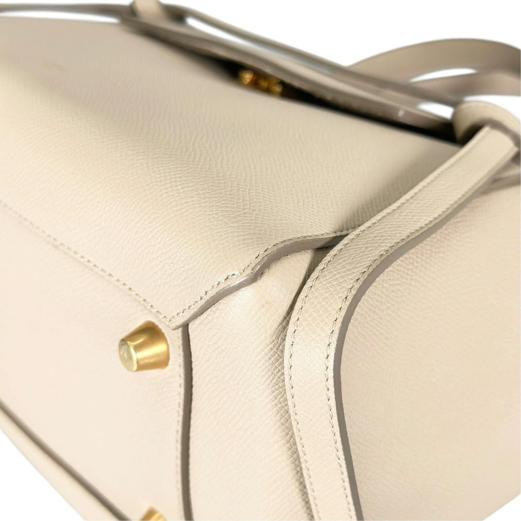 Celine Small Leather Beige Belt Bag — view 8
