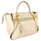 Celine Small Leather Beige Belt Bag — view 3