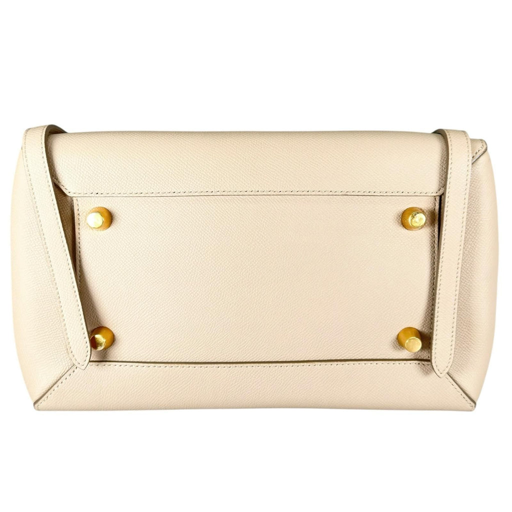 Celine Small Leather Beige Belt Bag — view 4