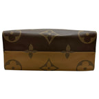 Louis Vuitton On The Go MM Tote Bag Brown Reverse Monogram Giant — view 4