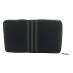 Hermes Fourre Tout Purse GM Wallet Zip Around Bifold Coin Black — view 2