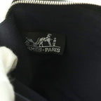 Hermes Fourre Tout Purse GM Wallet Zip Around Bifold Coin Black — view 8