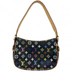 Louis Vuitton Shoulder Bag Lodge PM Black Monogram Multicolor Noir Gold — view 2