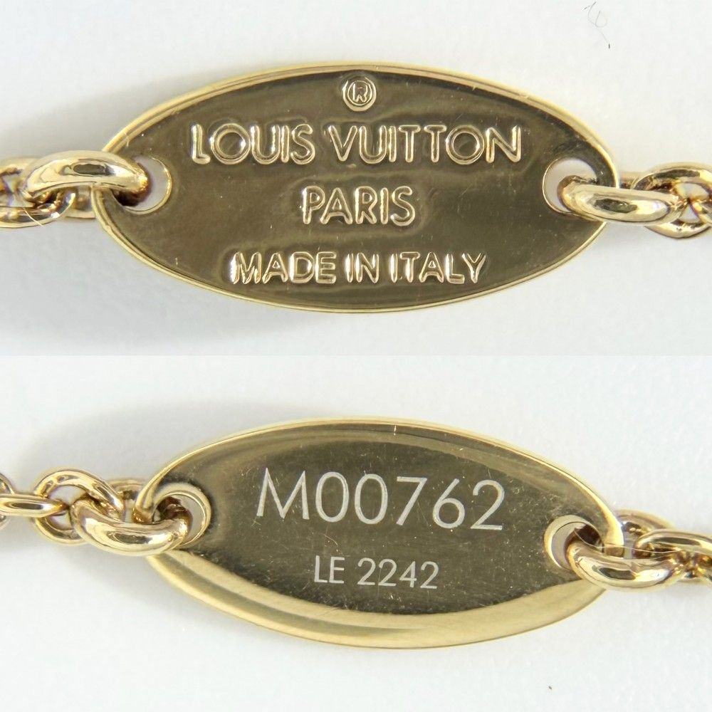 Louis Vuitton Necklace Collier LV Eclipse Pendant with Adjustable Star Gold — view 4