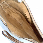 Gucci Handbag Hobo One Hand Shoulder GG Supreme Canvas Leather Brown Silver — view 5