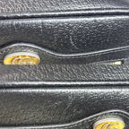 Gucci Shoulder Bag Ophidia Small Pochette Crossbody Leather Black Gold — view 7