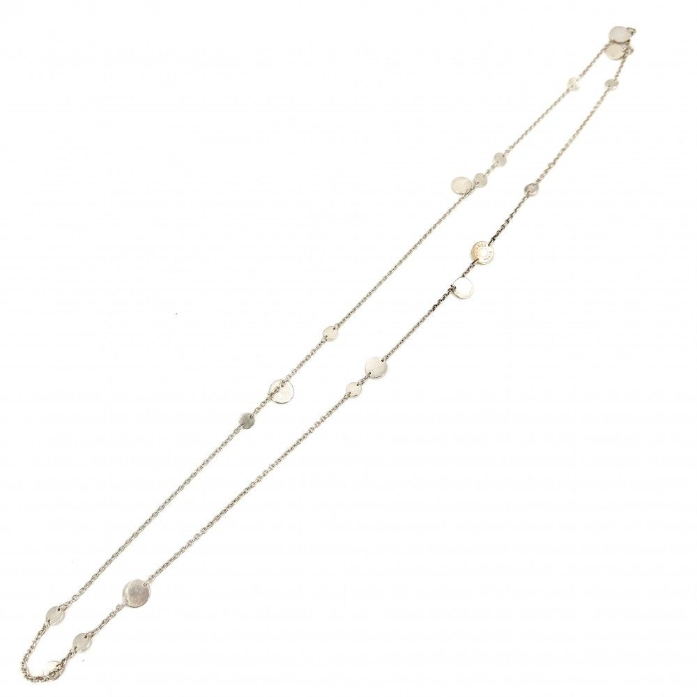 Hermes Necklace Series Confetti 80 Long 18k PG 925 Sterling Silver 18k Pink Gold — view 5