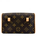 Louis Vuitton Waist Bag Monogram Pochette Florentine Pouch S Brown Gold — view 2