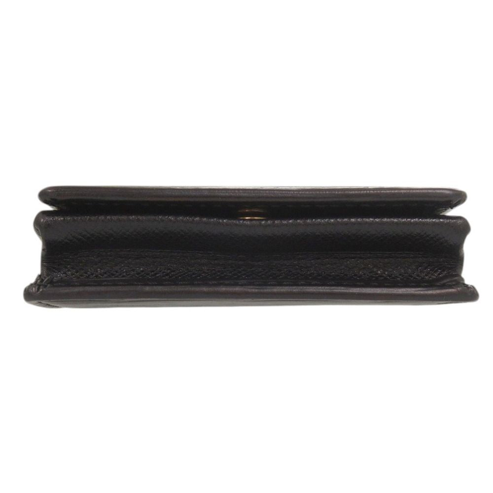 Louis Vuitton Porte-Monnaie Boite Epi Black Coin Case Wallet — view 3