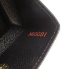 Louis Vuitton Porte-Monnaie Boite Epi Black Coin Case Wallet — view 7