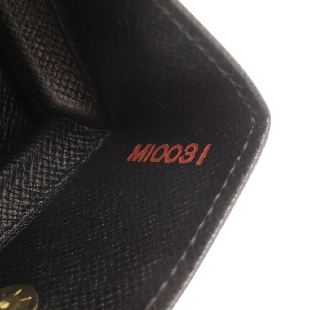 Louis Vuitton Porte-Monnaie Boite Epi Black Coin Case Wallet — view 7