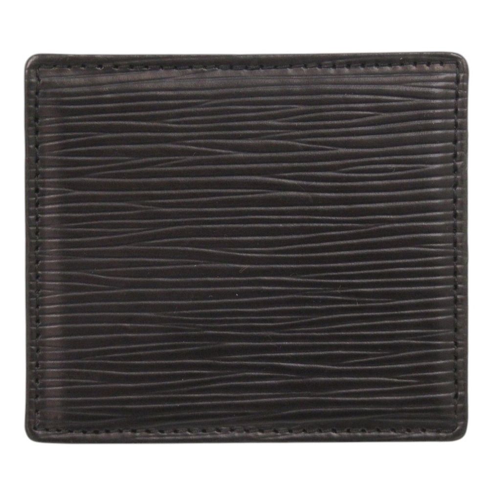 Louis Vuitton Porte-Monnaie Boite Epi Black Coin Case Wallet — view 2