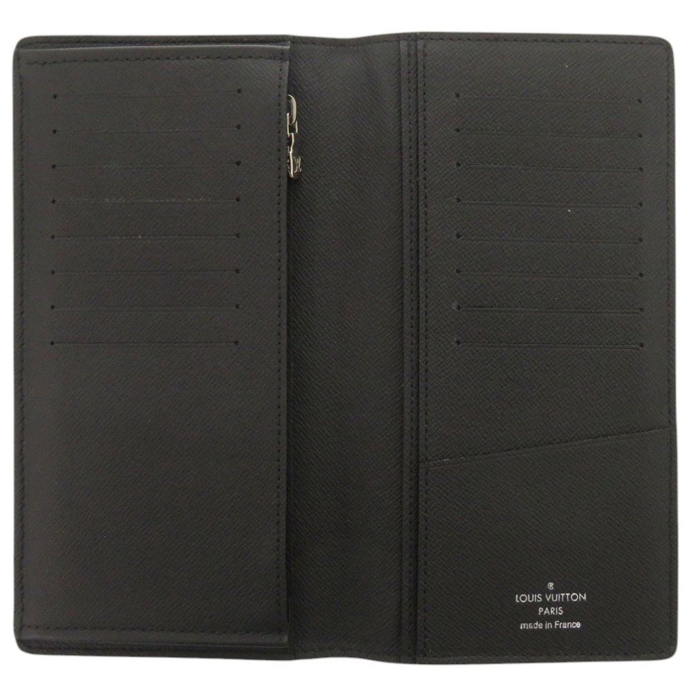 Louis Vuitton Portefeuille Brother Taiga Black Wallet — view 4