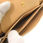 Bottega Veneta Leather Beige Wallet — view 5