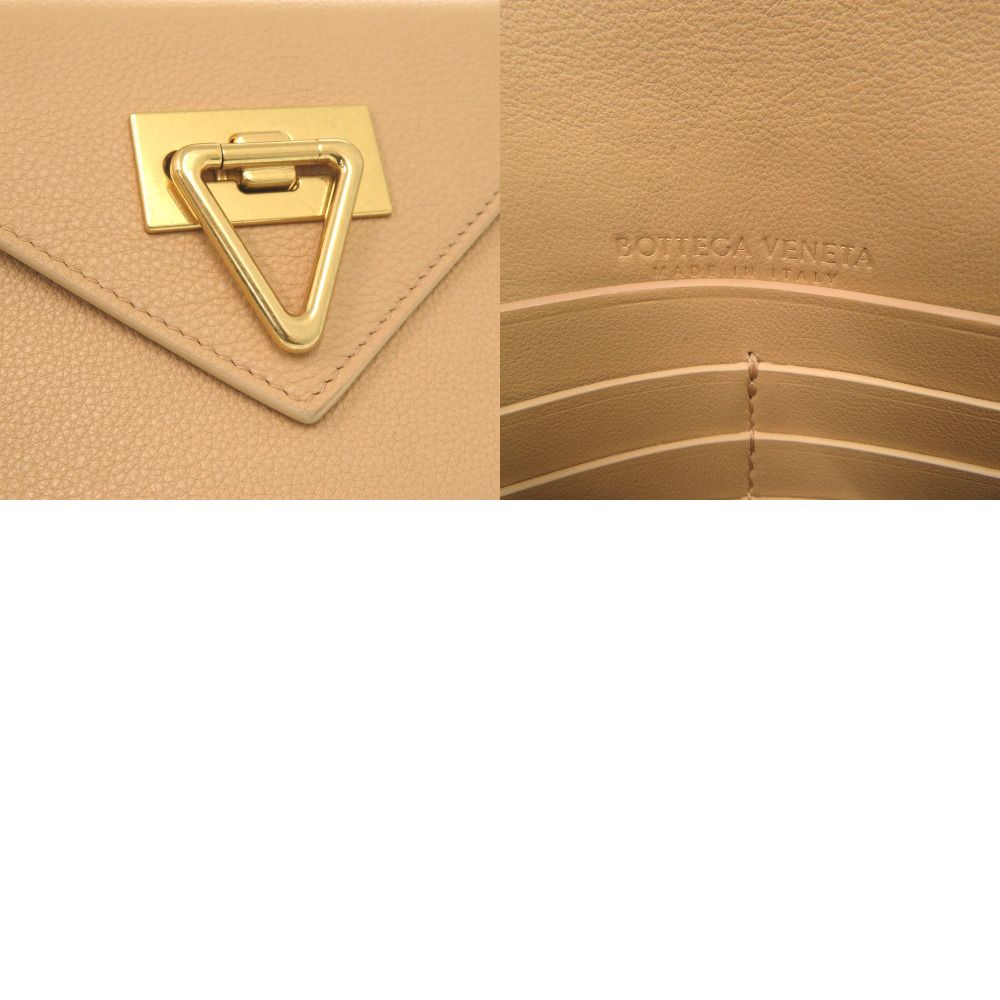 Bottega Veneta Leather Beige Wallet — view 7