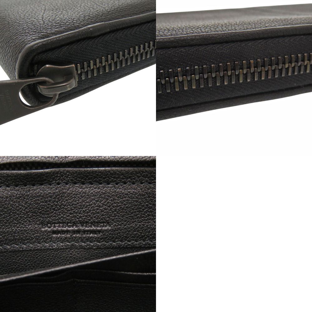 Bottega Veneta Leather Black Wallet — view 7
