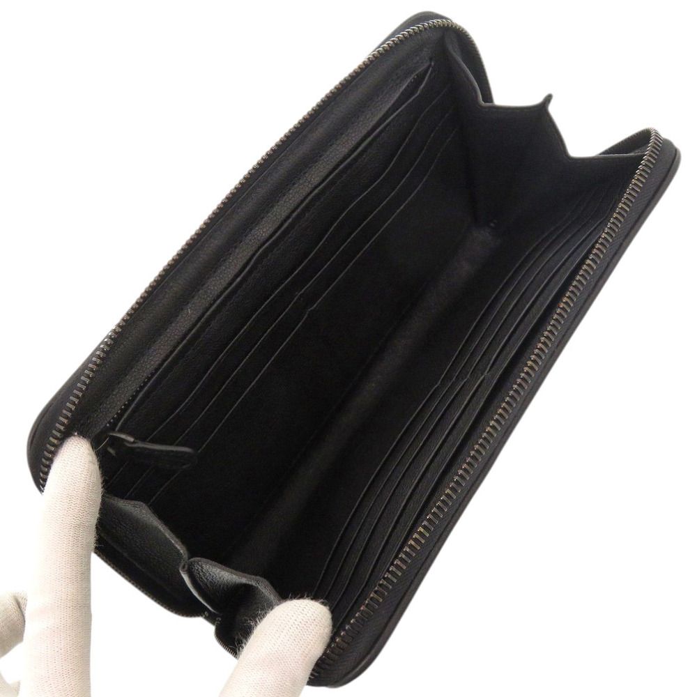 Bottega Veneta Leather Black Wallet — view 5