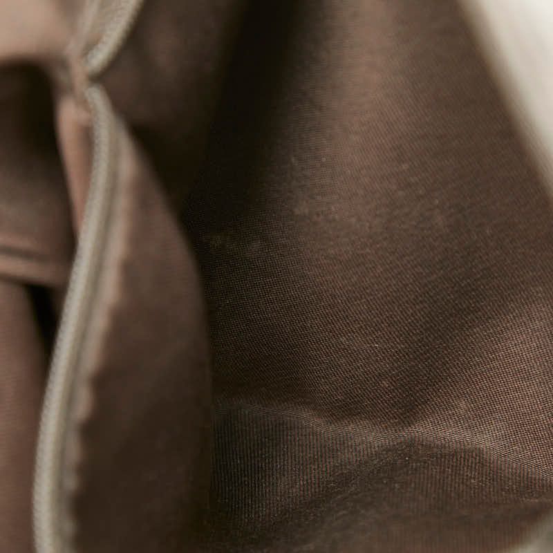 Gucci GG Canvas Shoulder Bag Brown — view 9