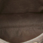 Gucci GG Canvas Shoulder Bag Brown — view 8