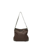 Gucci GG Canvas Shoulder Bag Brown — view 2