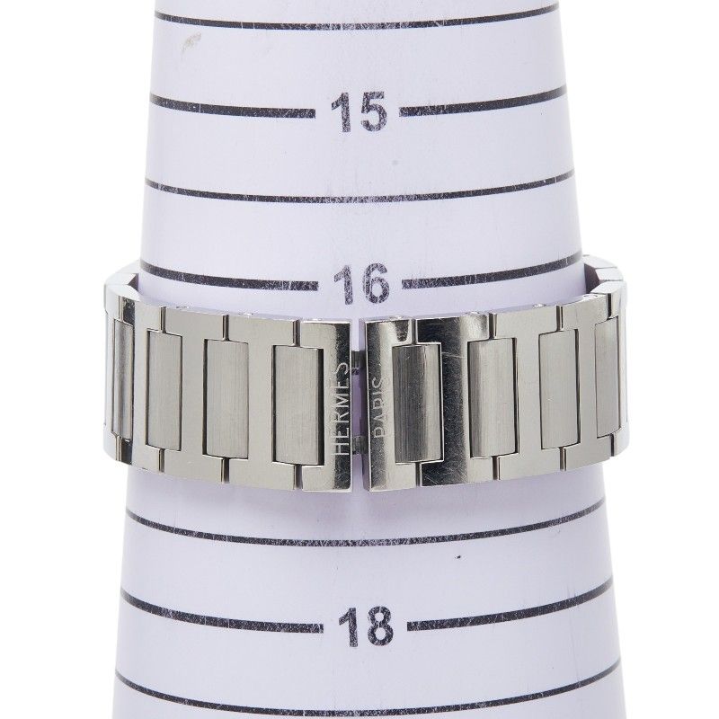 Hermes Nomade Automatic Quartz Watch Gray Silver Stainless Steel — view 7