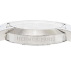 Hermes Nomade Automatic Quartz Watch Gray Silver Stainless Steel — view 4