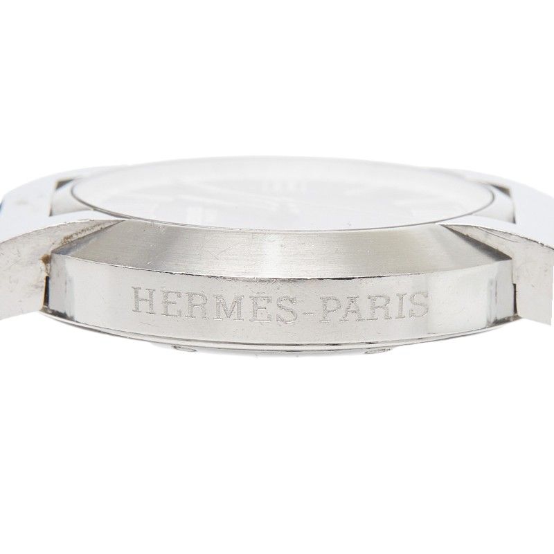 Hermes Nomade Automatic Quartz Watch Gray Silver Stainless Steel — view 4