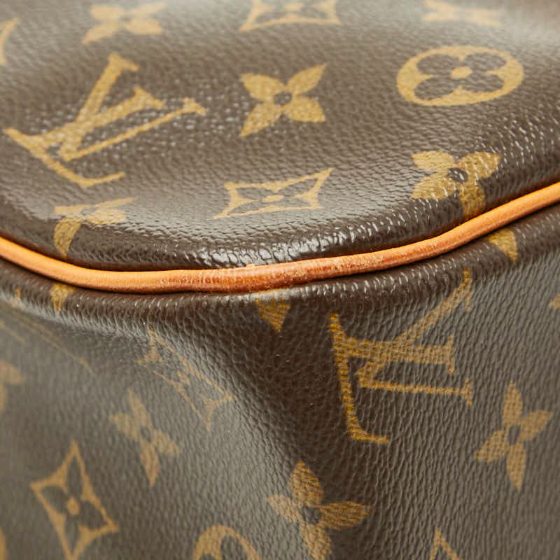 Louis Vuitton Monogram City GM Shoulder Bag Brown Leather — view 6