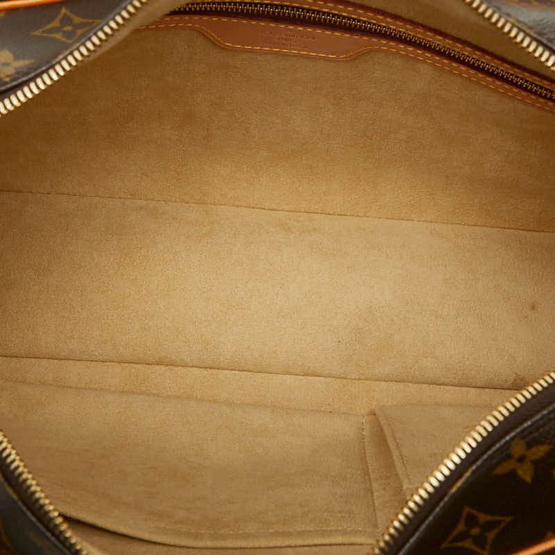 Louis Vuitton Monogram City GM Shoulder Bag Brown Leather — view 9