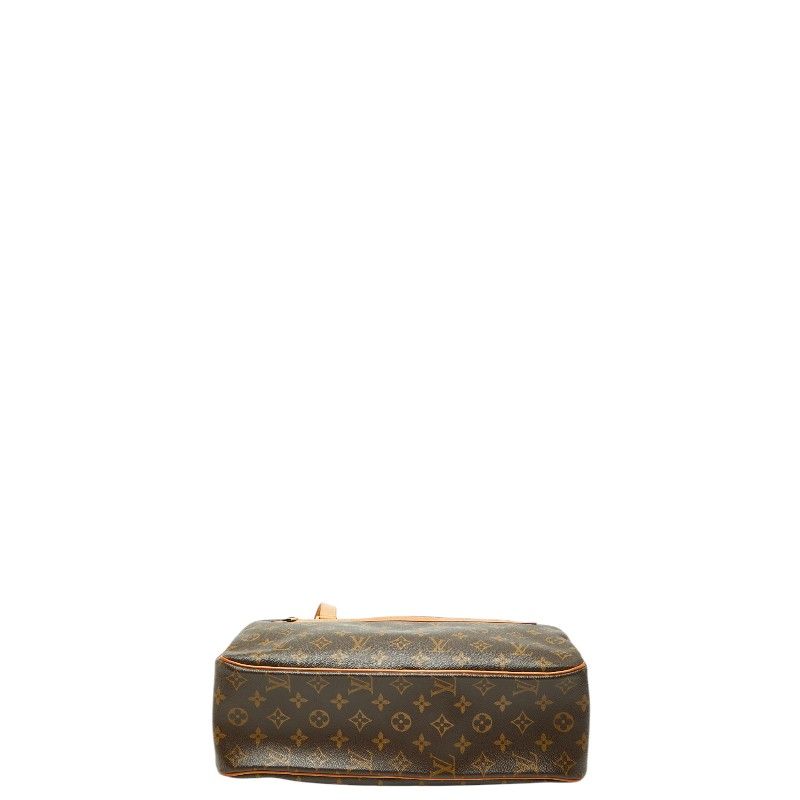 Louis Vuitton Monogram City GM Shoulder Bag Brown Leather — view 3