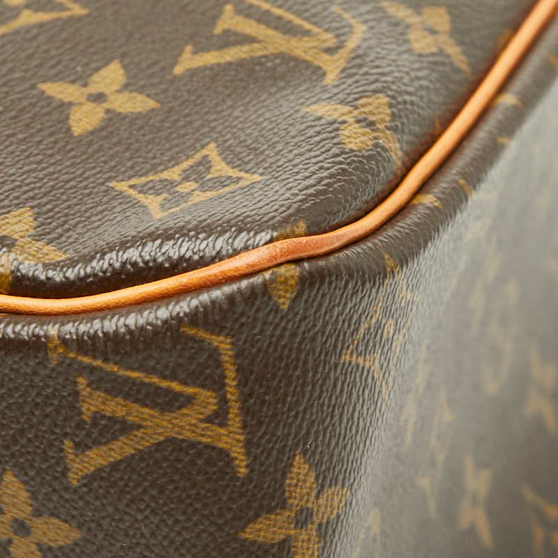 Louis Vuitton Monogram City GM Shoulder Bag Brown Leather — view 5