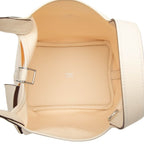 Hermes Picotin Lock PM Cargo Handbag Nata White Veau Swift Ash — view 4
