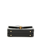 Gucci Sylvie Chain Shoulder Bag 2-Way Black Patent Leather — view 3