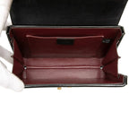 Gucci Sylvie Chain Shoulder Bag 2-Way Black Patent Leather — view 4