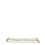 Hermes Tapidocell Clutch Ivory Beige Canvas — view 3