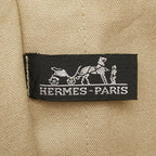Hermes Tapidocell Clutch Ivory Beige Canvas — view 8